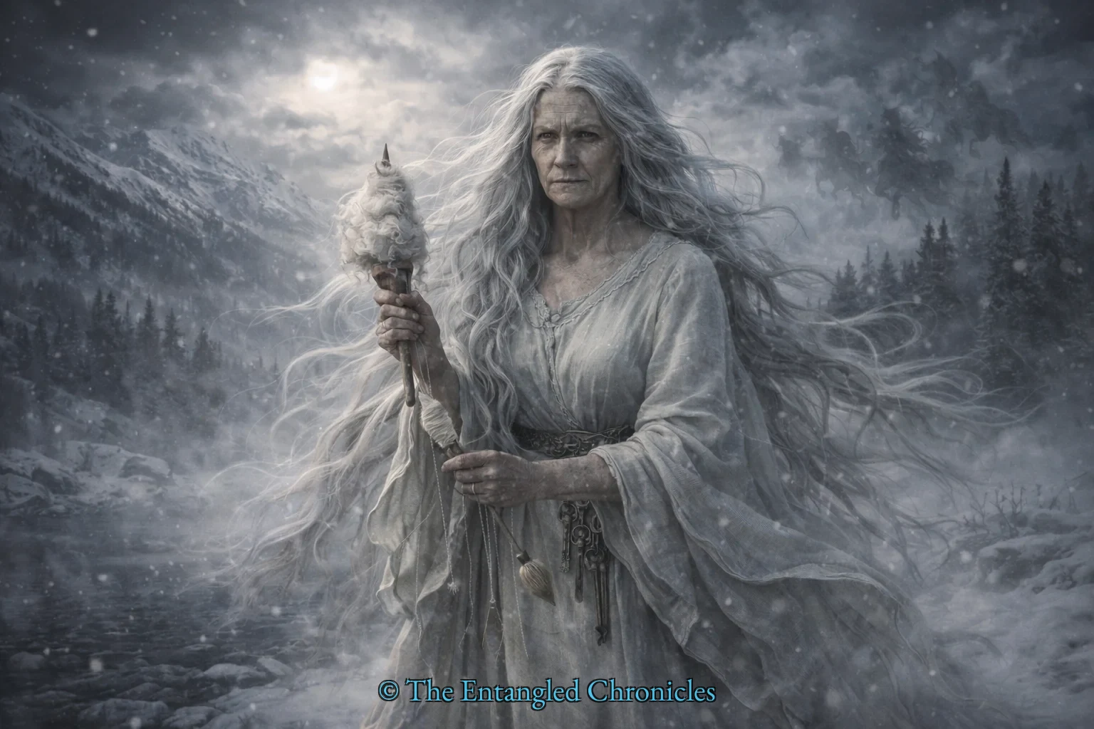 Frau Holle - The gentle teacher and spinner
